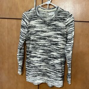 White & Black Lou & Grey Sweater